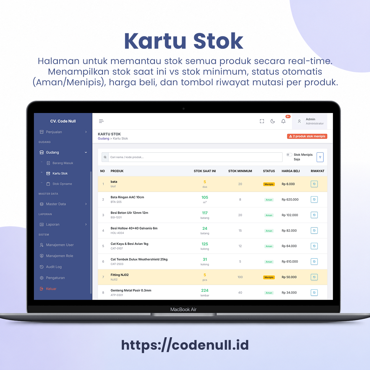 Sistem Manajemen Gudang, Invoice dan Surat Jalan