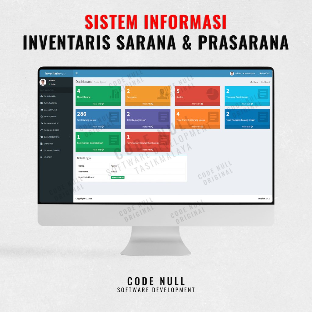 Sistem Informasi Manajemen Inventaris Barang Sarana dan Prasarana